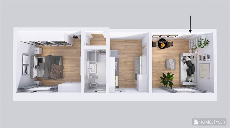 1 bedroom apartment for rent in Milano